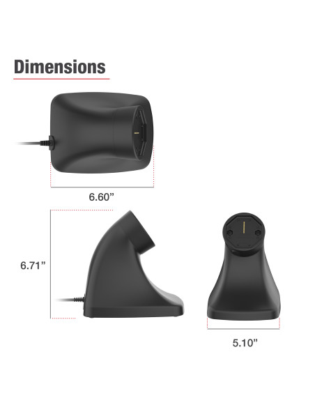 GDS® Uni-ConnT Powered Kiosk Dock with PoE