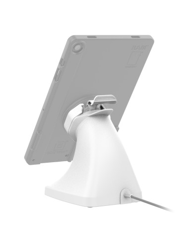 GDS® Uni-ConnT Powered Snap-In Kiosk Dock with USB-C - Gray