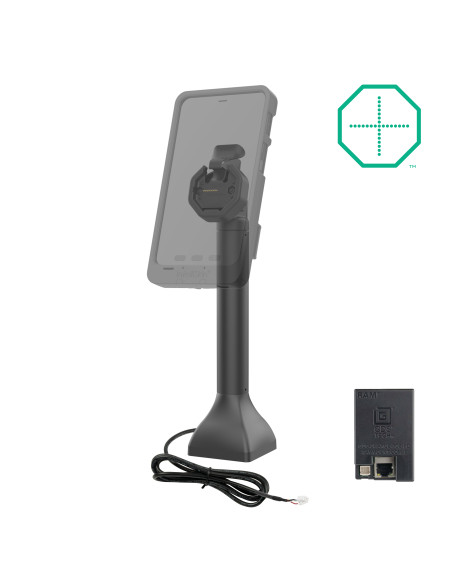 GDS® Uni-ConnT Powered 14" Pedestal Dock with PoE