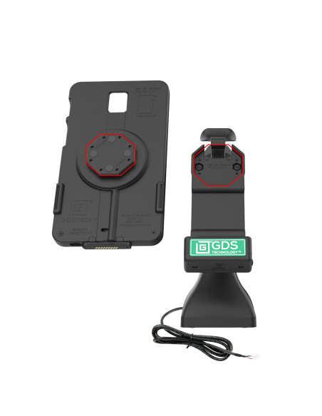 GDS® Uni-ConnT 7" Pedestal Dock with PoE