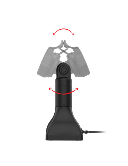 GDS® Uni-ConnT Powered 7" Pedestal Dock with USB-C