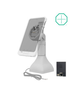 GDS® Uni-ConnT Powered 7" Pedestal Dock with PoE - Gray 2