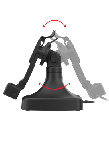 GDS® Uni-ConnT Tilt & Swivel Dock with PoE + Data