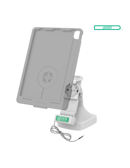 GDS® Uni-ConnT Tilt & Swivel Dock with PoE - Gray GDS® Uni-ConnT Tilt & Swivel Dock with PoE - Gray