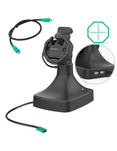 GDS® Uni-ConnT Powered Tilt & Swivel Dock with USB-C + Data