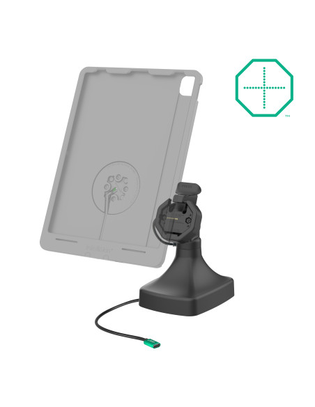 GDS® Uni-ConnT Powered Tilt & Swivel Dock with USB-C + Data GDS® Uni-ConnT Powered Tilt & Swivel Dock with USB-C + Data