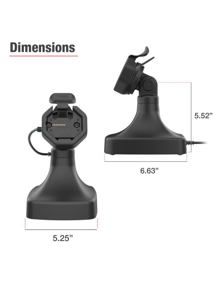 GDS® Uni-ConnT Powered Tilt & Swivel Dock with PoE + Data GDS® Uni-ConnT Powered Tilt & Swivel Dock with PoE + Data
