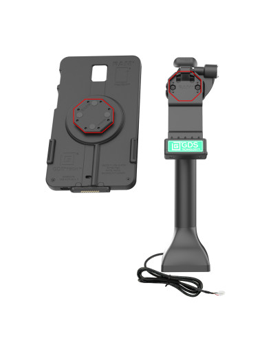 GDS® Uni-ConnT 14" Locking Pedestal Dock with PoE