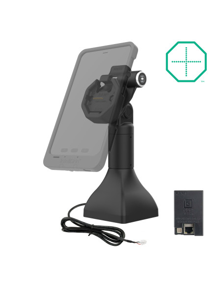 GDS® Uni-ConnT Powered 7" Locking Pedestal Dock with PoE GDS® Uni-ConnT Powered 7" Locking Pedestal Dock with PoE