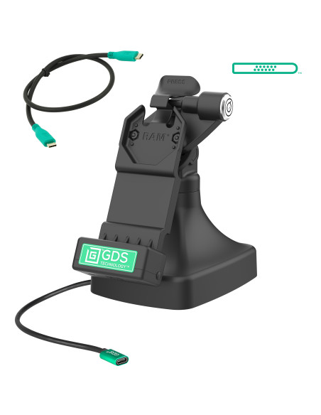 GDS® Uni-ConnT Locking Tilt & Swivel Dock with USB-C GDS® Uni-ConnT Locking Tilt & Swivel Dock with USB-C