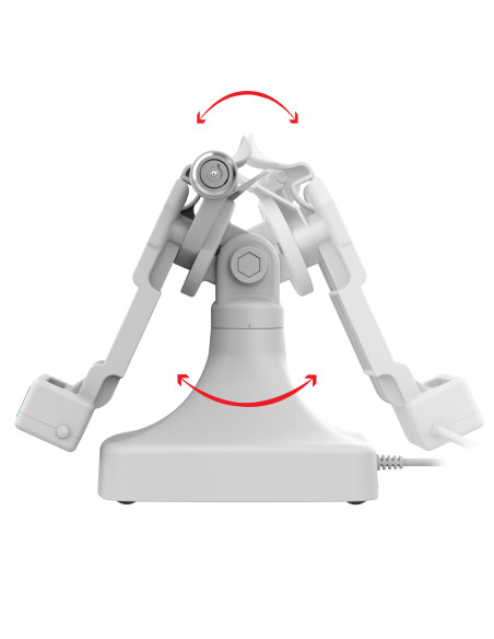 GDS® Uni-ConnT Locking Tilt & Swivel Dock with USB-C - Gray GDS® Uni-ConnT Locking Tilt & Swivel Dock with USB-C - Gray