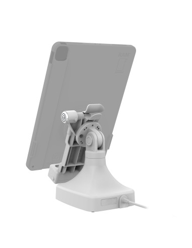 GDS® Uni-ConnT Locking Tilt & Swivel Dock with USB-C - Gray