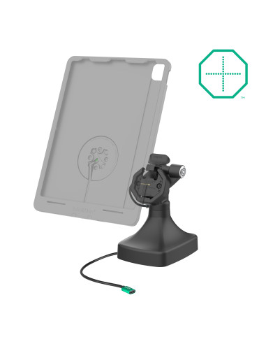 GDS® Uni-ConnT Powered Locking Tilt & Swivel Dock with USB-C