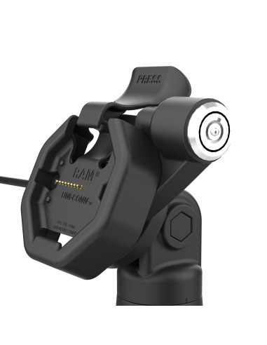 GDS® Uni-ConnT Powered Locking Tilt & Swivel Dock with USB-C + Data