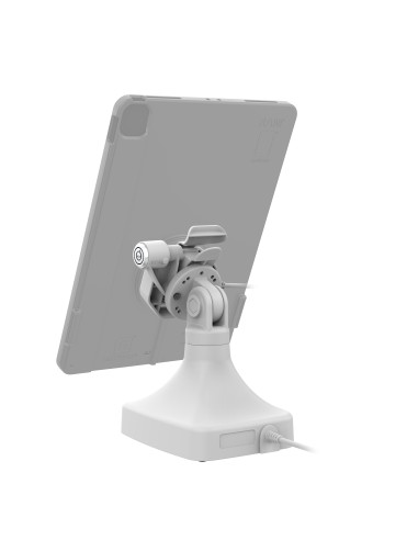 GDS® Uni-ConnT Powered Locking Tilt & Swivel Dock with USB-C - Gray