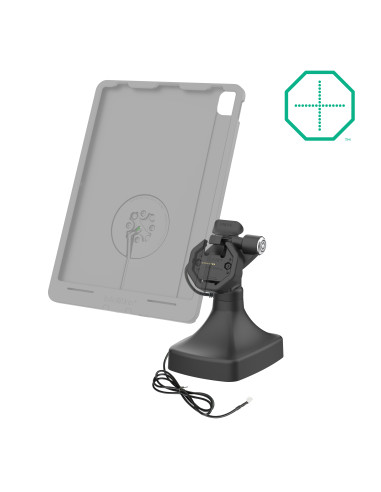 GDS® Uni-ConnT Powered Locking Tilt & Swivel Dock with PoE