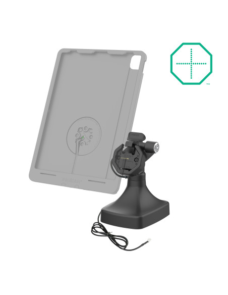 GDS® Uni-ConnT Powered Locking Tilt & Swivel Dock with PoE