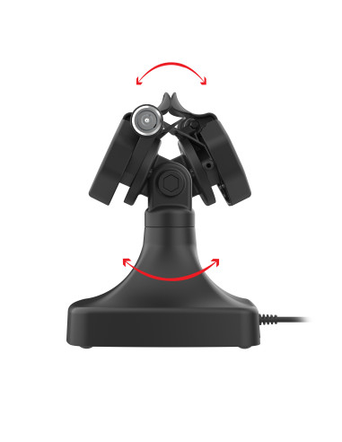 GDS® Uni-ConnT Powered Locking Tilt & Swivel Dock with PoE + Data