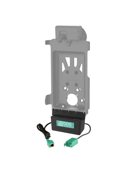 GDS® PoE + Dual USB-A Dock Cup for IntelliSkin® Next Gen Tablets