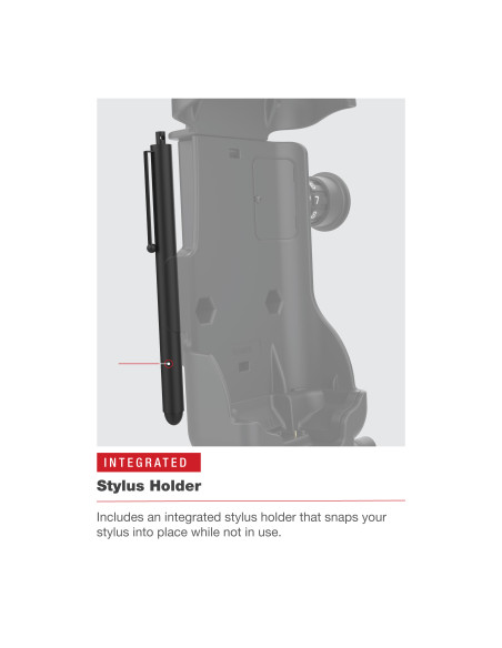 RAM® Combo-Locking Form-Fit Powered Dock for Zebra TC53 & TC58 RAM® Combo-Locking Form-Fit Powered Dock for Zebra TC53 & TC58