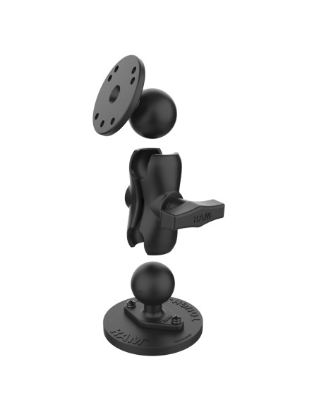 RAM® Tough-MagT Heavy Duty Magnetic Mount with Round Plate - Short