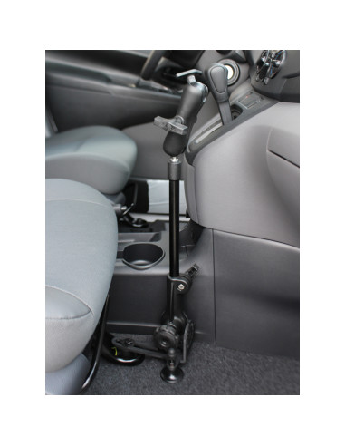RAM® Pod HDT 24" Vehicle Mount with Diamond Plate