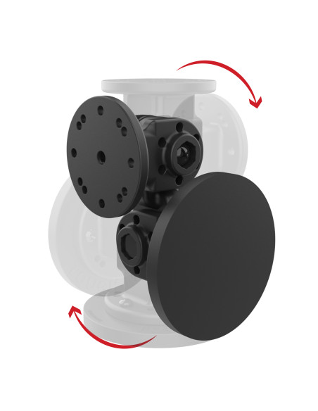 RAM® Dual 90-Degree Pivot Magnetic Mount