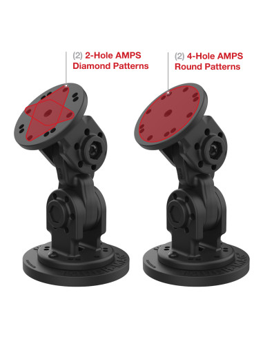 RAM® Dual 90-Degree Pivot Magnetic Mount