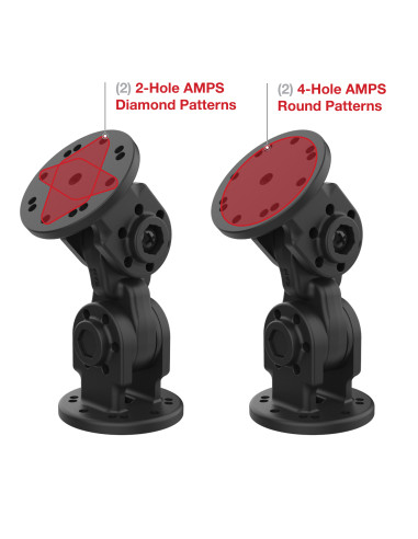 RAM® Dual 90-Degree Pivot Mount