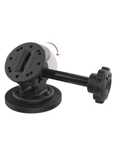 RAM® Single Pivot Magnetic Mount with Knob