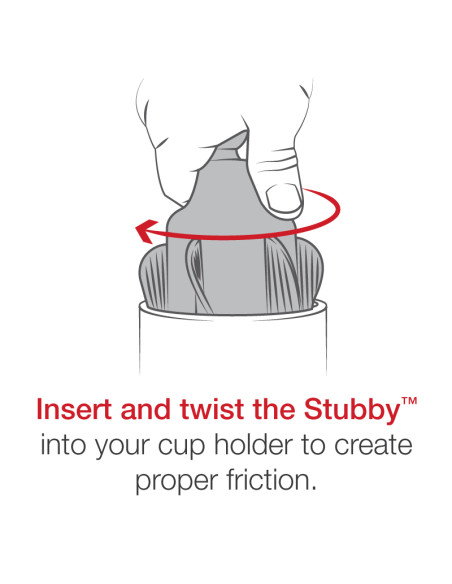 RAM® StubbyT Cup Holder Ball Base