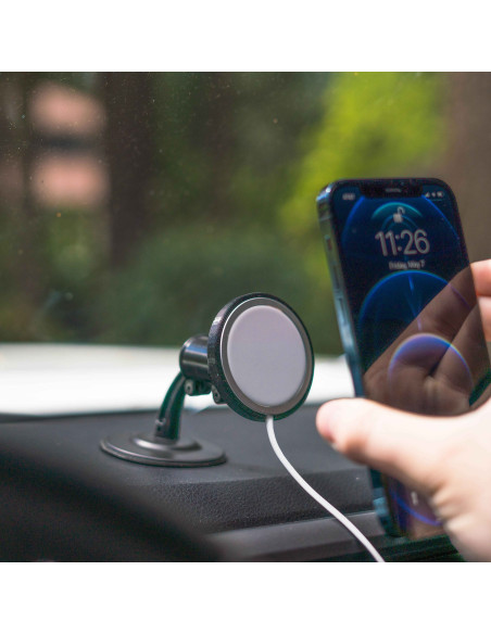 RAM® Lil BuddyT Adhesive Dash Mount for Apple 25W MagSafe