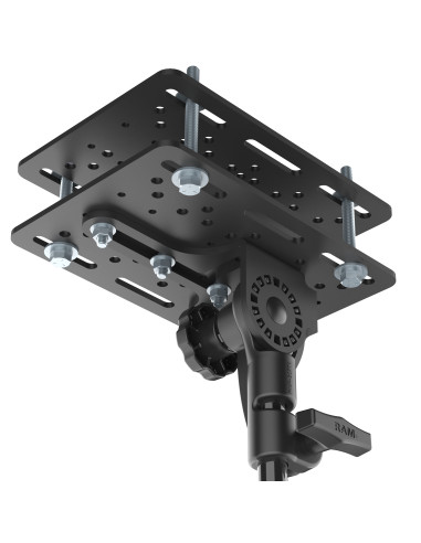 RAM® Overhead Guard Mount with RAM® Pod HDT 30" Heavy Duty Tablet Mount
