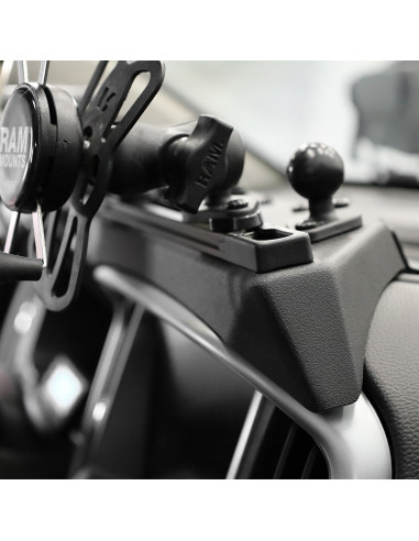 9" Modular Aluminum Black RAM® Tough-TrackT