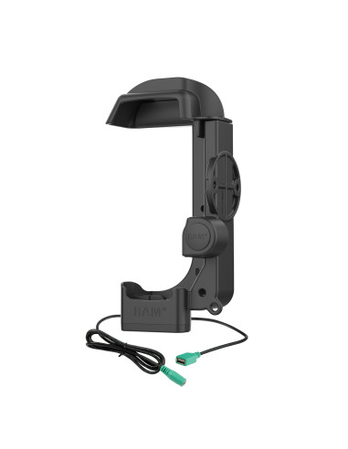 RAM® Powered Dock + Single USB-A for Zebra MC3300/3400/3450