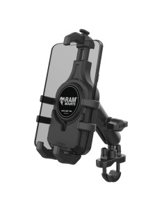 RAM® Quick-GripT Pro Phone Mount with Handlebar U-Bolt Base - Medium