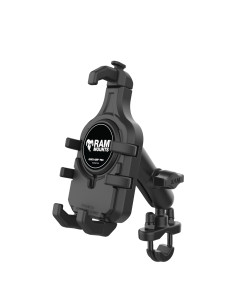 RAM® Quick-GripT Pro Phone Mount with Handlebar U-Bolt Base - Medium 2