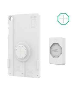 GDS® Uni-ConnT Powered Wall Dock with PoE - Gray 2