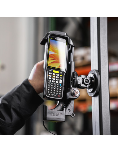 RAM® Locking Powered Dock for Zebra MC3300/3400/3450
