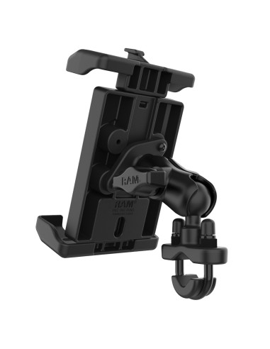 RAM® Quick-GripT Pro XL Phone Mount with Handlebar U-Bolt Base - Short