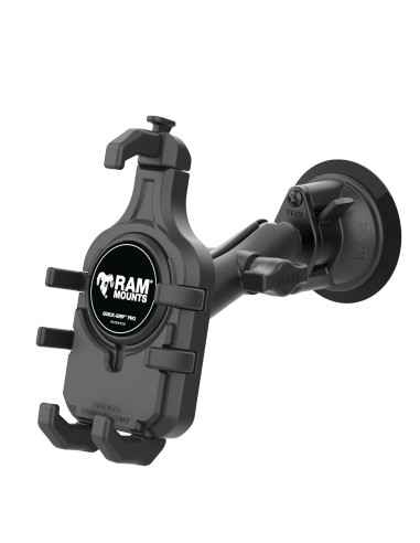 RAM® Quick-GripT Pro Phone Mount with Twist-LockT Suction Cup - Medium