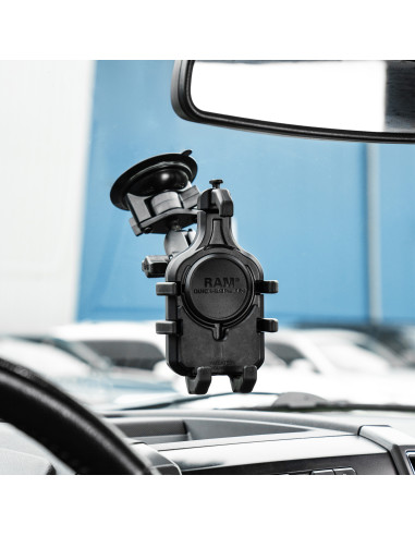RAM® Quick-GripT Pro Phone Mount with Twist-LockT Suction Cup - Medium