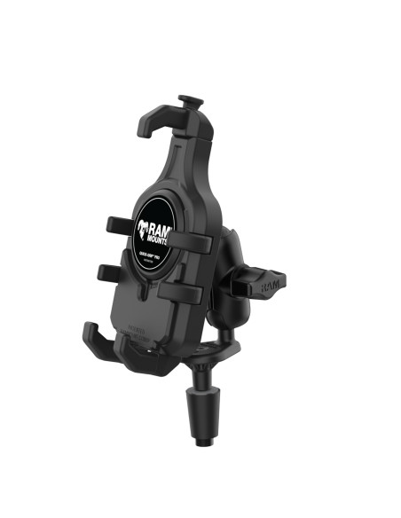 RAM® Quick-GripT Pro Phone Mount with Fork Stem Base - Short