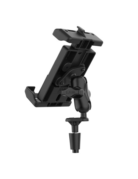 RAM® Quick-GripT Pro XL Phone Mount with Fork Stem Base - Short