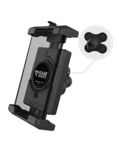 RAM® Quick-GripT Pro XL Phone Holder with Ball & Vibration Damper