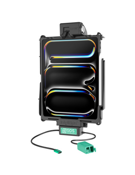 Locking GDS® Tough-DockT + Dual USB-A for iPad Pro 12.9, Pro 13 & Air 13