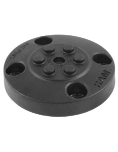 RAM® Pin-LockT 4-Hole AMPS Round Plate Adapter