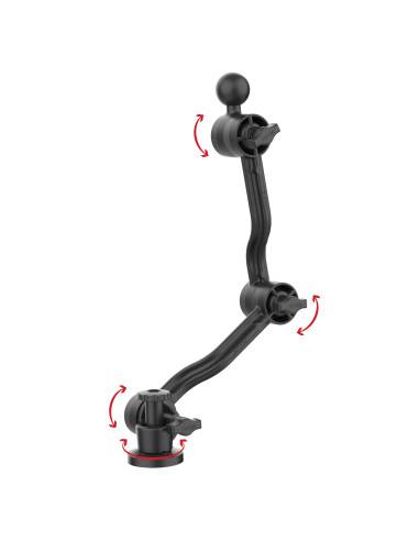 RAM® Composite Drill-Down Double Ratchet Arm with Ball