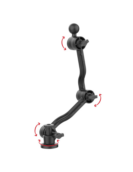 RAM® Composite Drill-Down Double Ratchet Arm with Ball