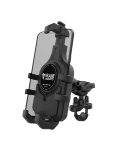 RAM® Quick-GripT Pro Phone Mount with Handlebar U-Bolt Base - Short